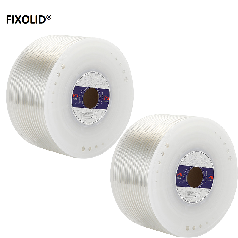 FIXOLID 气动软管PU管 10*6.5mm透明 100米/卷高清大图
