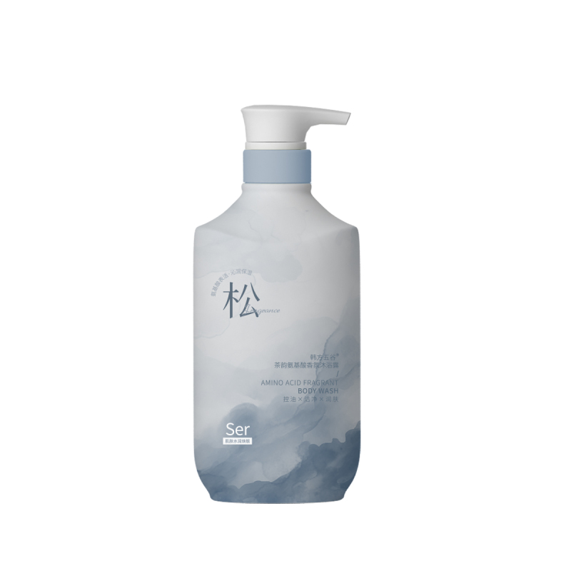 韩方五谷 茶韵氨基酸香氛沐浴露800ml(松)