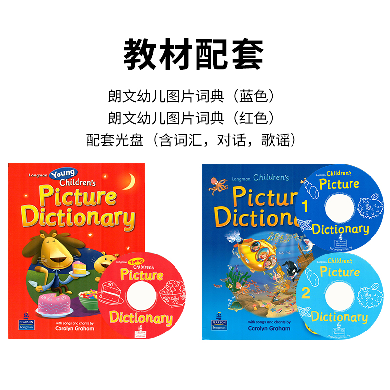 [正版]进口朗文小学英语彩图词典Longman Children’s Picture Dictionary 3-6岁高清大图