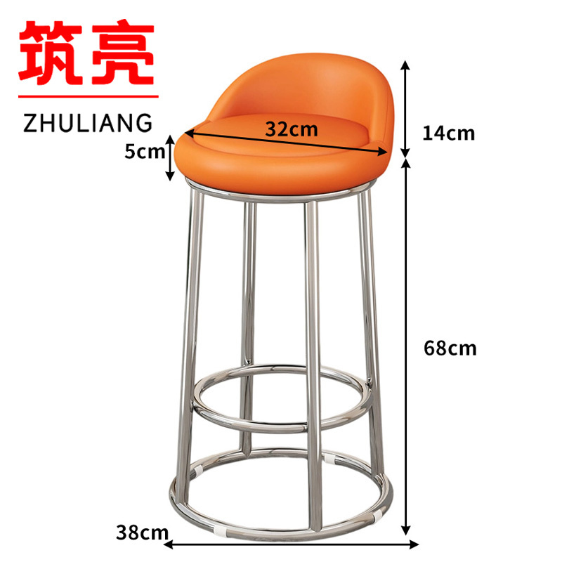 筑亮 吧台椅 CB82 个高清大图