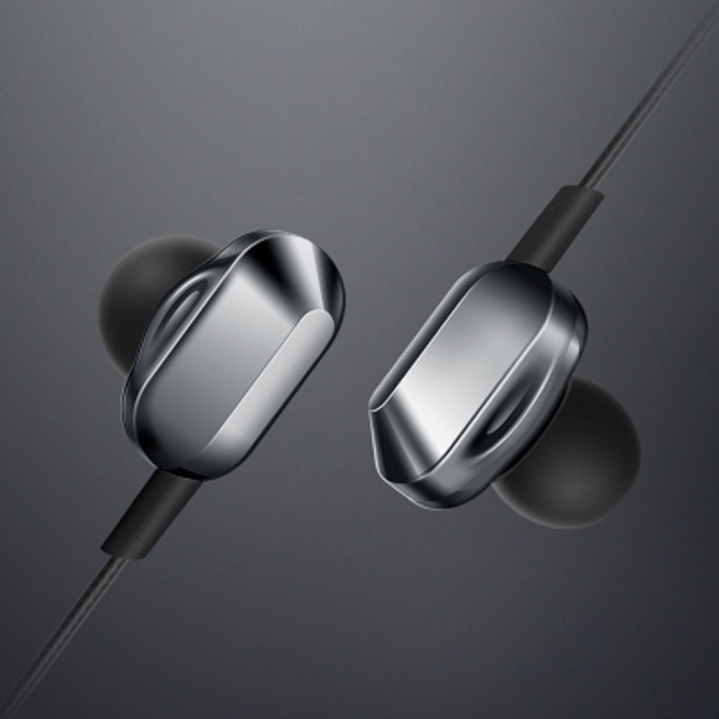 唐麦A8四核双动圈重低音耳机入耳式塞低音炮手机通用HiFi 音乐耳机 星空黑安卓版