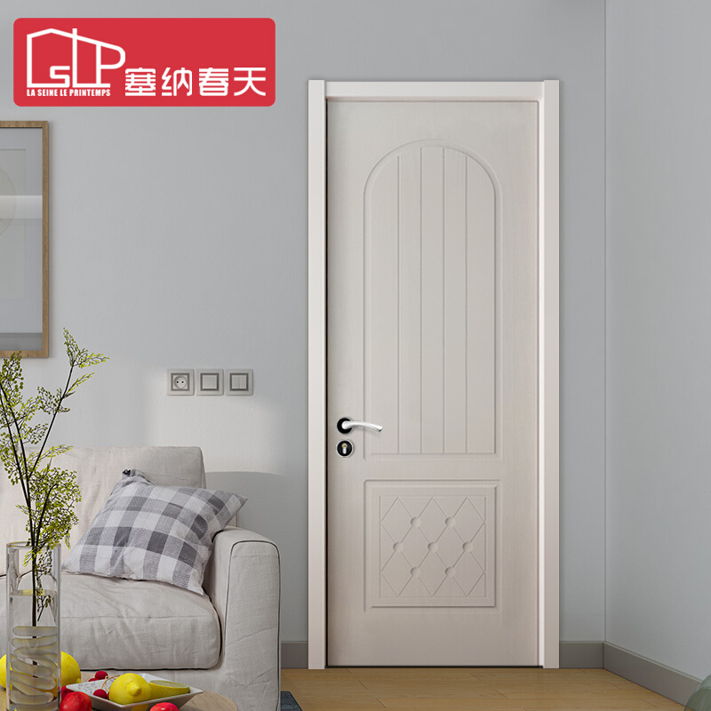 塞纳春天木门卧室门实木复合免漆门套装门卫生间厨卫门352视频