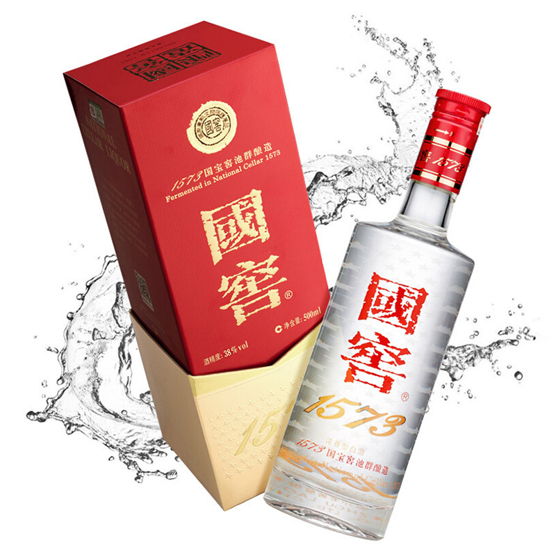 泸州老窖 国窖1573 38度 500ml 单瓶装白酒 苏宁自营 - 好物清单