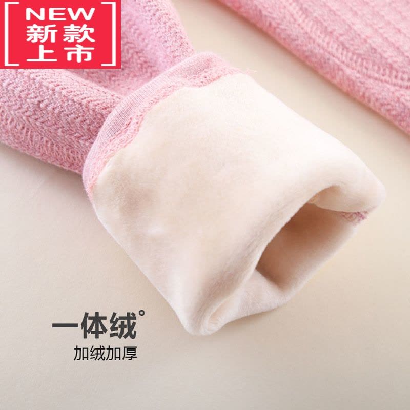 可莉允女童保暖裤加绒内穿一体绒秋冬款秋裤棉裤女孩冬季中大童宝宝图片