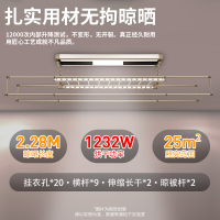 松下(Panasonic) 电动晾衣架 智能遥控除菌烘干自动升降 [基础照明款]CWF-TF20LEC-G