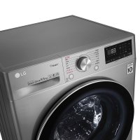 【专柜同款】LG洗衣机FY95TX4碳晶银 9.5KG大容量 纤薄机身 蒸汽除菌 人工智能DD变频直驱电机