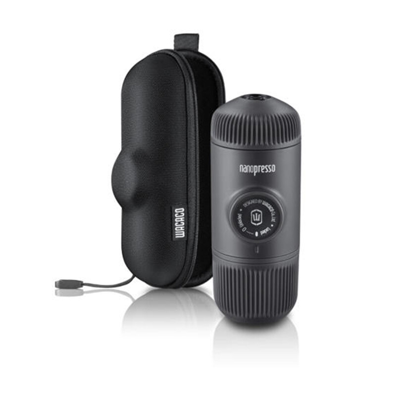 WACACO Nanopresso+Case便携意式浓缩咖啡机 黑色户外旅行露营家用办公咖啡壶(咖啡粉版)高清大图