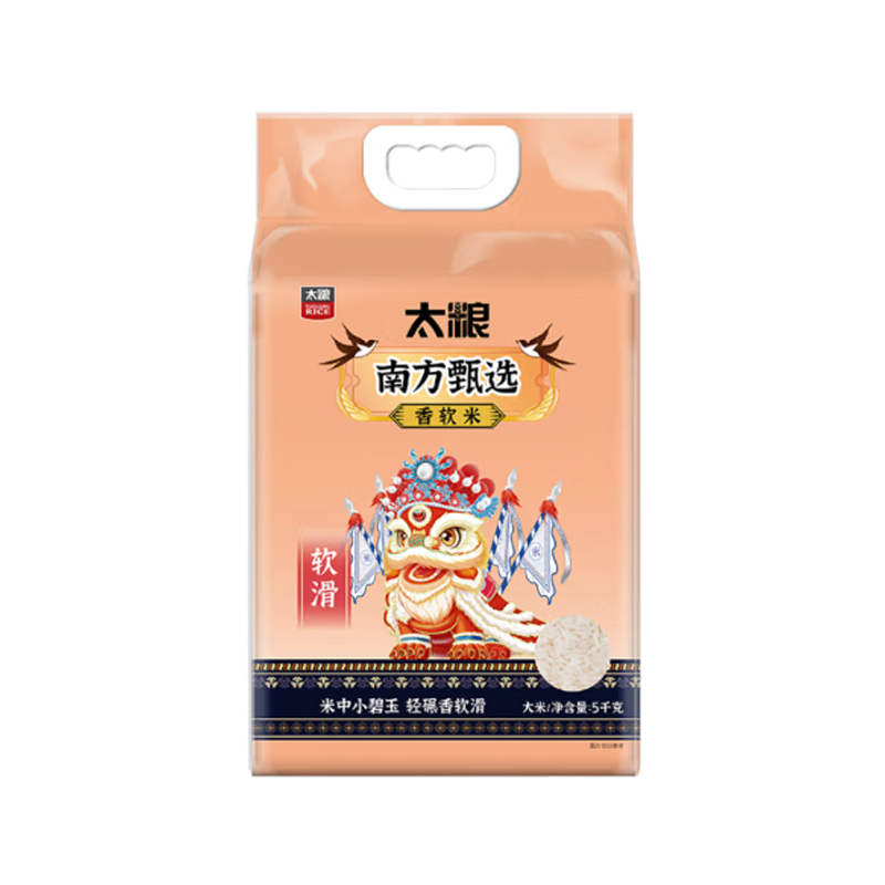 太粮(TAILIANG) 南方甄选香软米5kg
