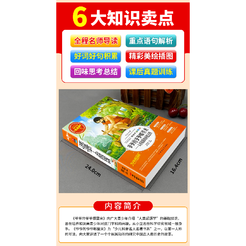 正版新书]爷爷的爷爷从哪里来——人类起源的演化过程 统编小学高清大图