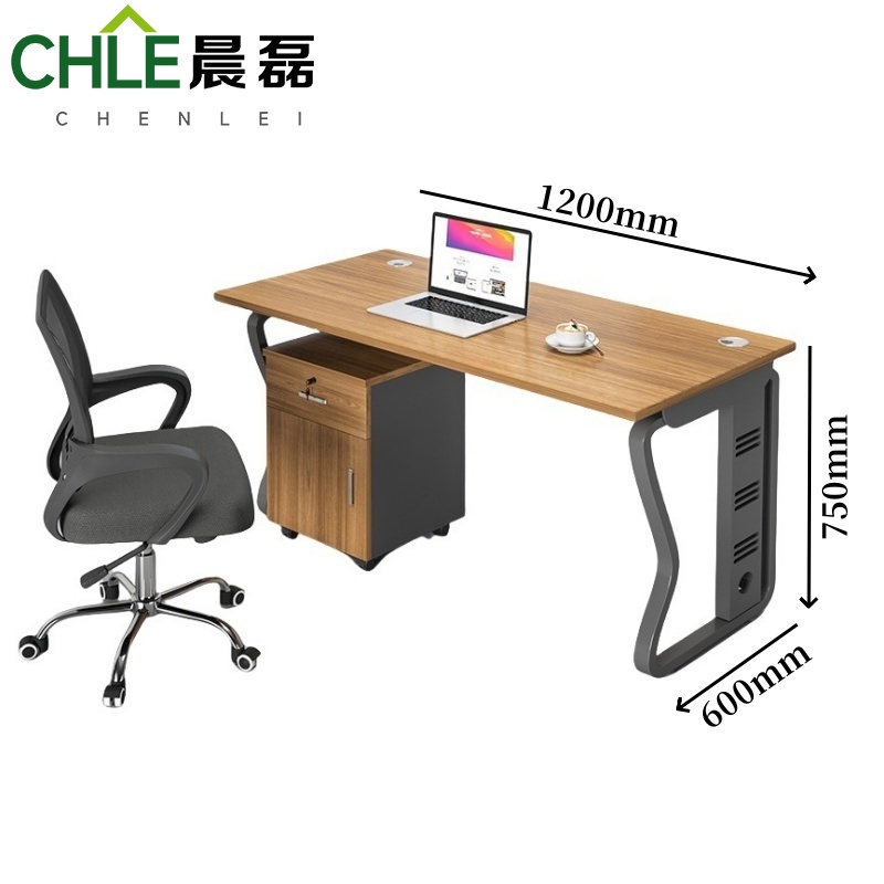晨磊 办公工位 单人位含柜椅120*60*75cm 套高清大图
