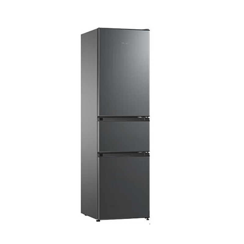 美菱冰箱离子净210升 BCD-210L3CR2X典雅灰 三门三开门多门家用小型冰箱中门软冷冻高清大图