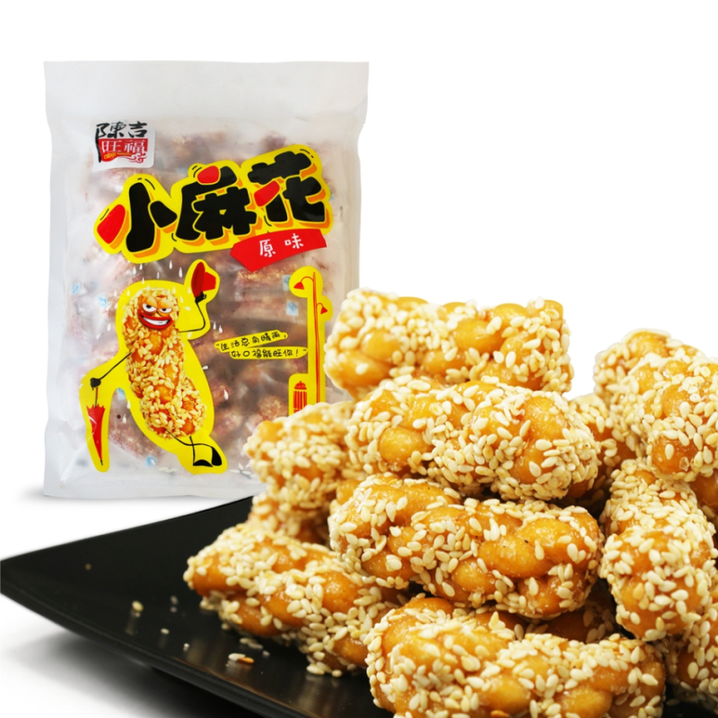 陈吉旺福原味小麻花袋装512g重庆特产传统糕点 零食小吃