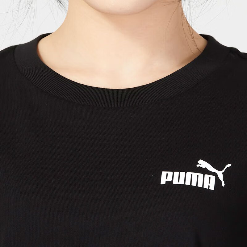 彪马(PUMA)短袖女 2023夏季新款运动服潮流时尚健身训练短袖舒适透气宽松T恤 676678-01