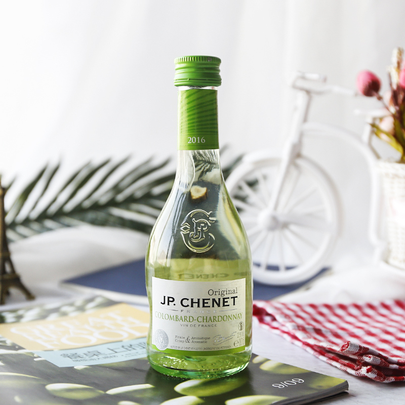 chenet) 经典系列巴鸽笼白霞多丽半干型白葡萄酒187ml双支