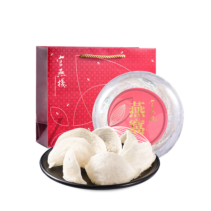 官燕栈[imperial birds nest]一级干燕窝50克印尼进口正品白燕金丝原