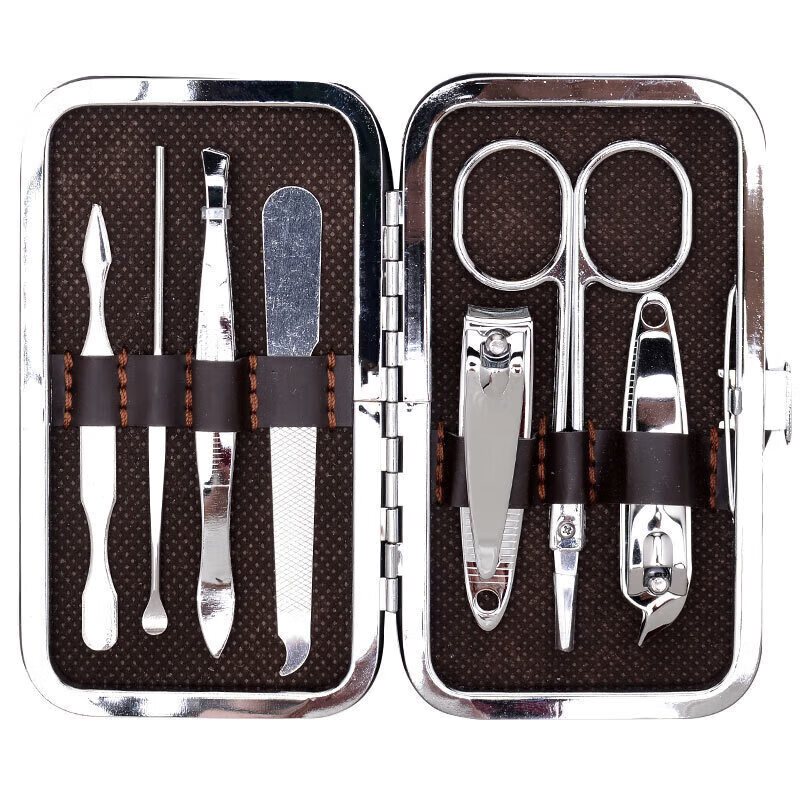 四万公里指甲刀套装家用便携修剪修脚美甲剪刀钳挖耳勺工具创意礼品金龙纹SW3402高清大图