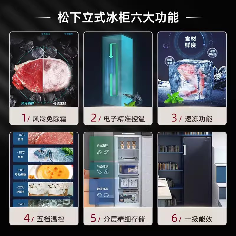 松下(Panasonic)489升 日本原装进口多门冰箱 全自动制冰 微冻保鲜 顶置压缩机 全开式抽屉 纳诺怡除菌净味