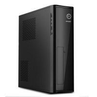攀升 商睿 台式电脑主机 游戏主机 （AMD锐龙R5-2400GE 8G 480GSSD Vega核显 商务键鼠 三年上门） 家用办公电脑台式机 轻便迷你主机小机箱 办公台式机主机