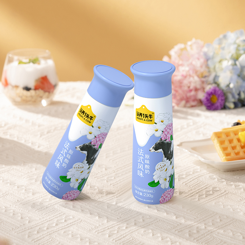 认养一头牛 原味酸奶 230g*10瓶PET