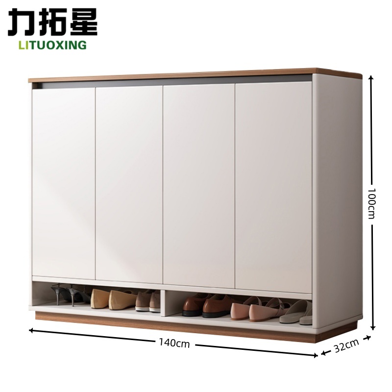 力拓星 宿舍鞋柜 木质鞋柜 1400*320*1000mm 个高清大图