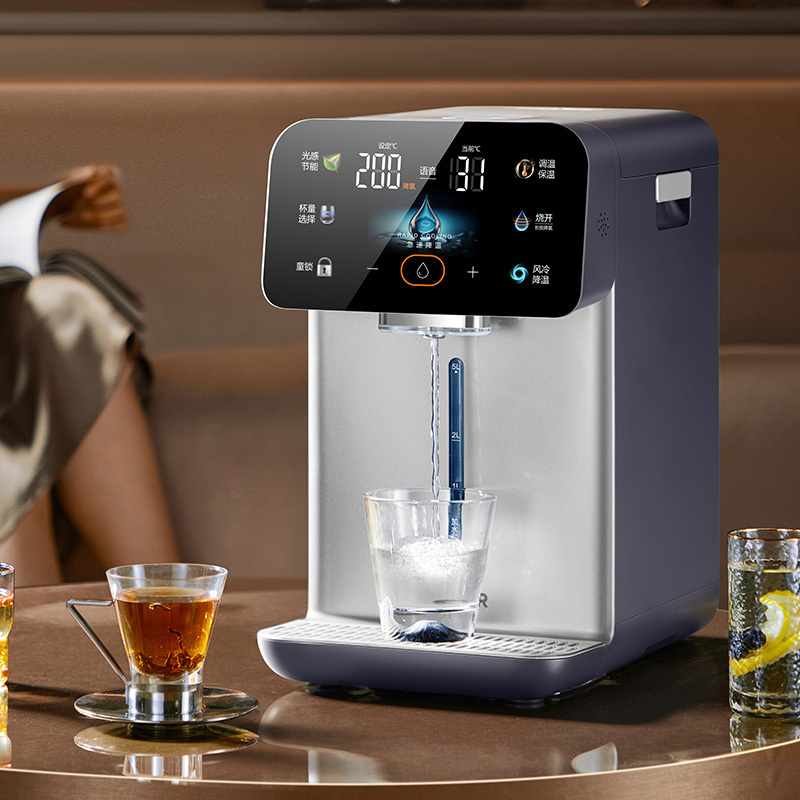 苏泊尔(SUPOR)龙卷风风冷电热水瓶小魔方 5L电热水壶烧水壶 316L可拆内胆 多段保温恒温饮水机SW-50T302高清大图