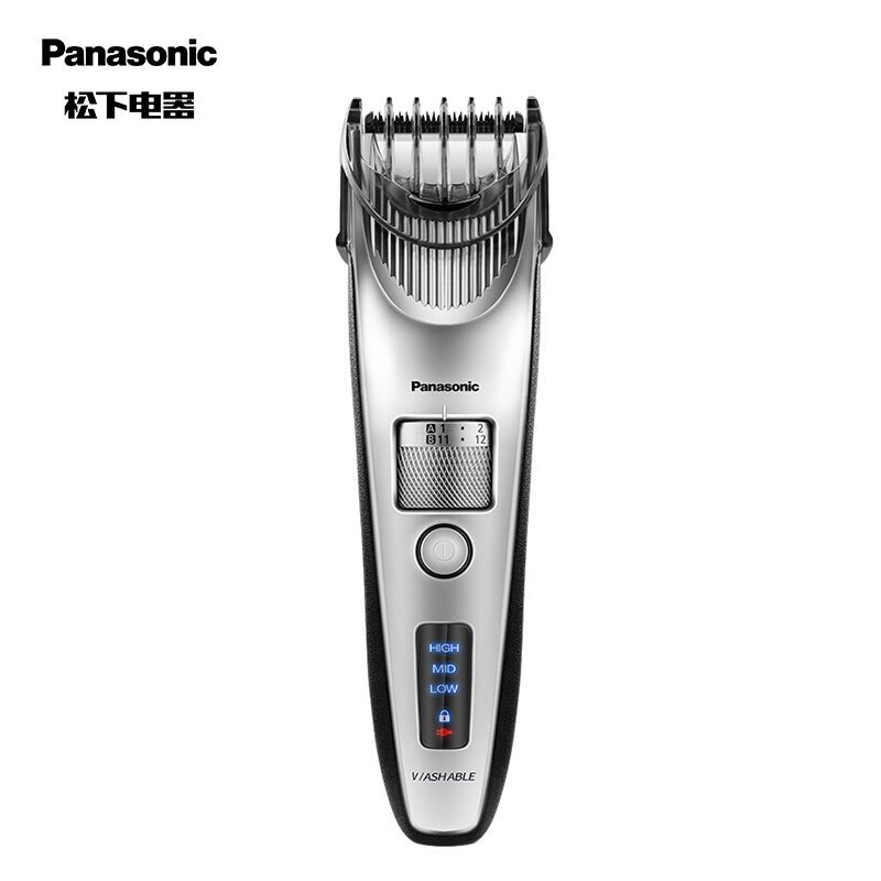 松下(Panasonic)电动理发器 成人儿童电推剪 磁悬浮马达 1小时快充 全身水洗 ER-JSC6AS405