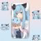 日系软妹动漫少女手机壳OPPOreno5pro猫耳萝莉a72/a55可爱r15透明 猫系手机壳1 其他机型联系客服备