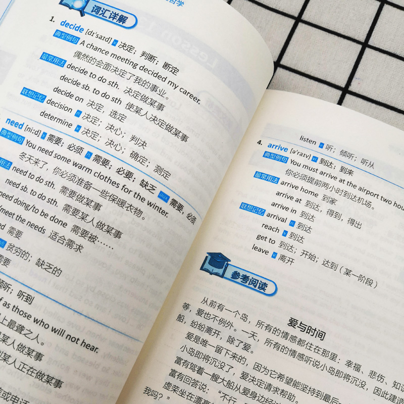 [正版]2册 每天读一点好英文 英语小故事大全集 基础篇+提高篇(美文赏析+词汇详解)心灵鸡汤中英对照双语英语读物入门高清大图