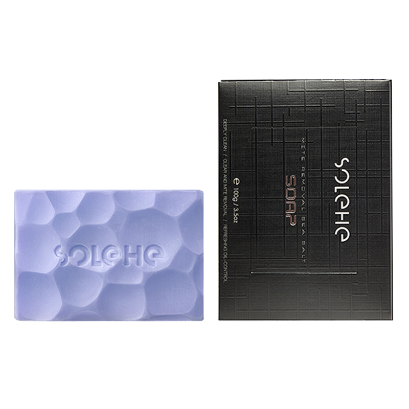 和风雨净痘清螨海盐皂100g高清大图