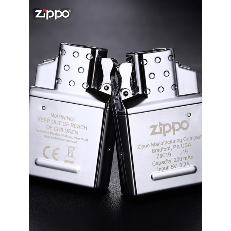 [苏宁自营]Zippo打火机正版充气内胆充电电弧防风正品配件zipoo常规机芯内胆