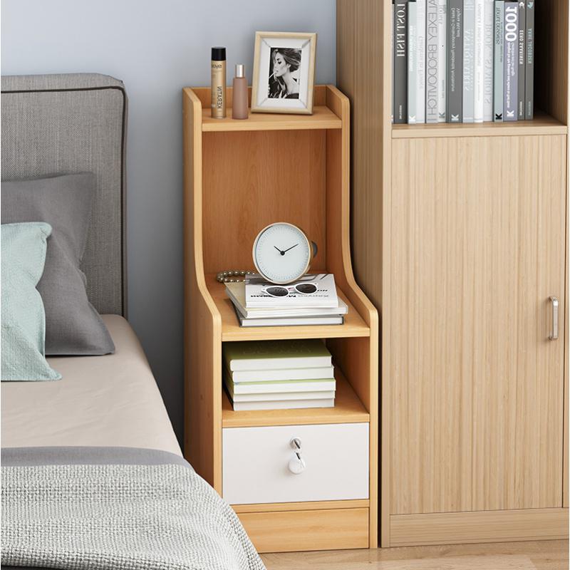 床头柜简约现代窄款小型经济型便宜卧室简易收纳储物柜床边小柜子定制