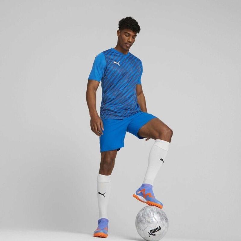 彪马(Puma)纯棉透气舒适足球训练运动T恤男款PUMA团队荣耀球衣