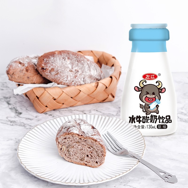 左江水牛酸奶饮品130ml*10盒/箱_高清大图