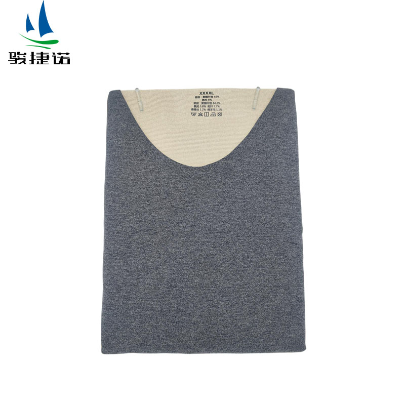 骏捷诺男士保暖背心男款 深灰2xl-4xl/件高清大图