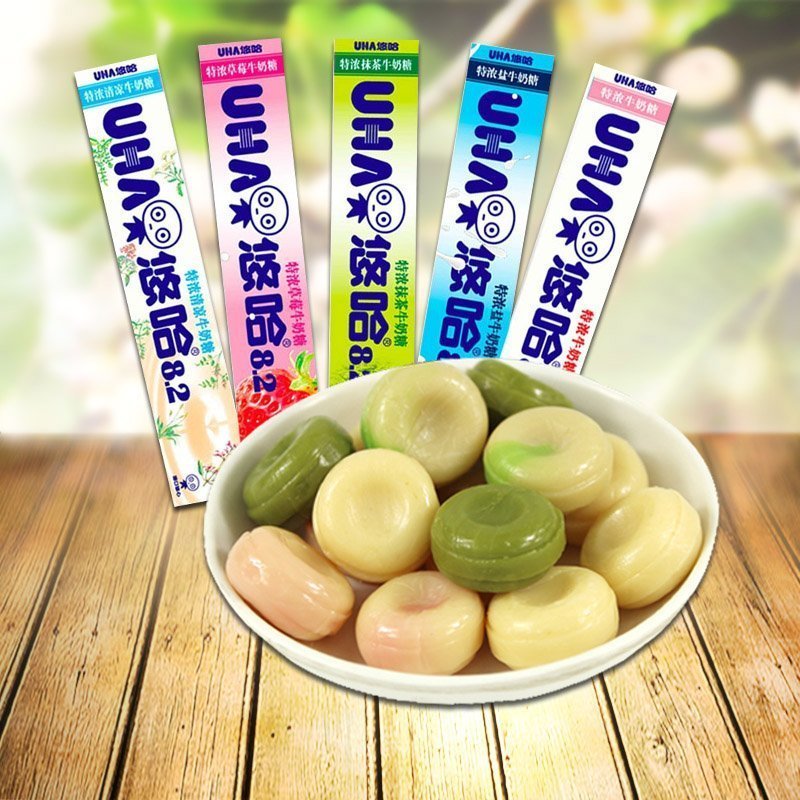 悠哈特浓抹茶牛奶40g