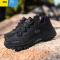 聚范大码男鞋2024新款夏季户外休闲运动工装鞋防滑耐磨工地上班劳保鞋