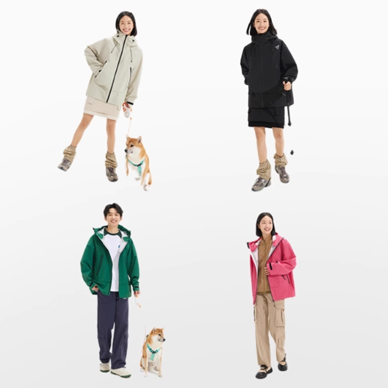 VVC硬壳冲锋衣·觉醒者雨林绿XL高清大图