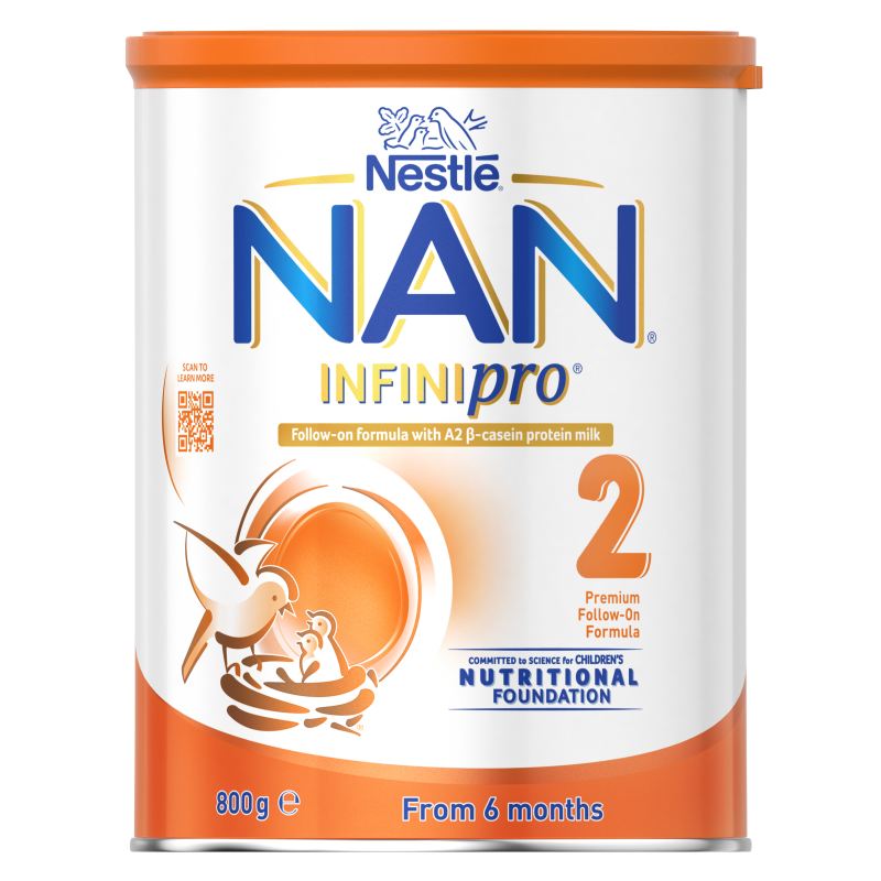 雀巢(Nestle) 澳版超级能恩 A2雀巢 Nestle 超级能恩婴幼儿奶粉2段 800g(6-12个月)