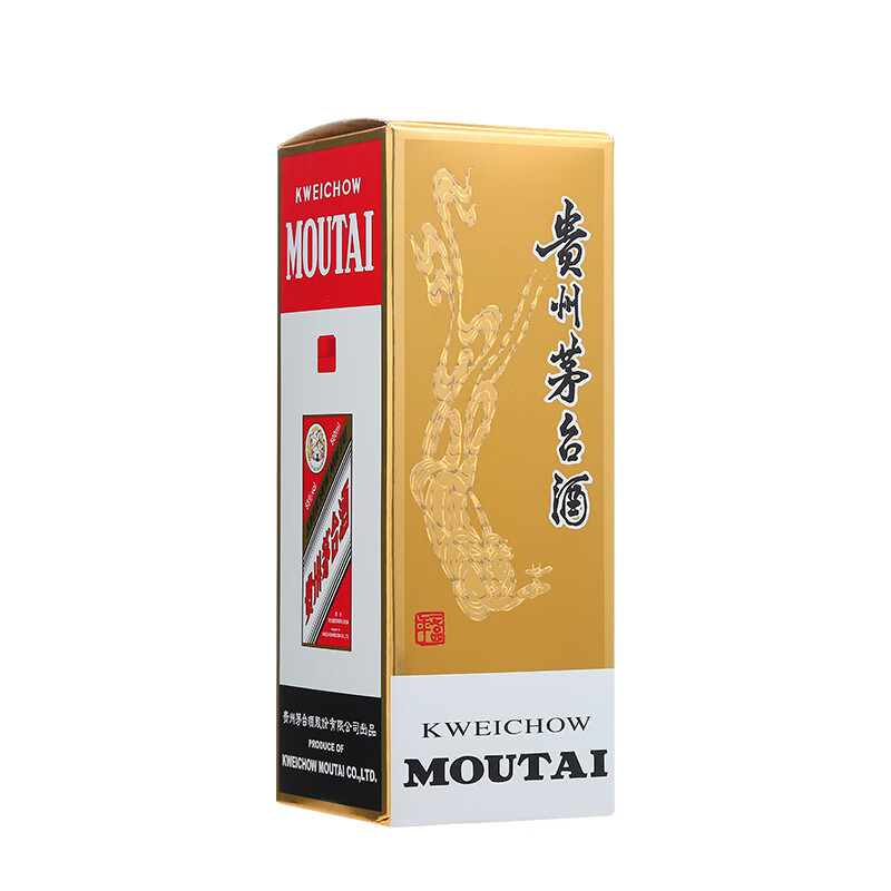 茅台 飞天茅台 2022年 53度酱香型 500ml 单瓶装白酒 苏宁自营