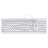 联想(Lenovo) 有线键盘 K5819 办公单键盘 黑色和白色