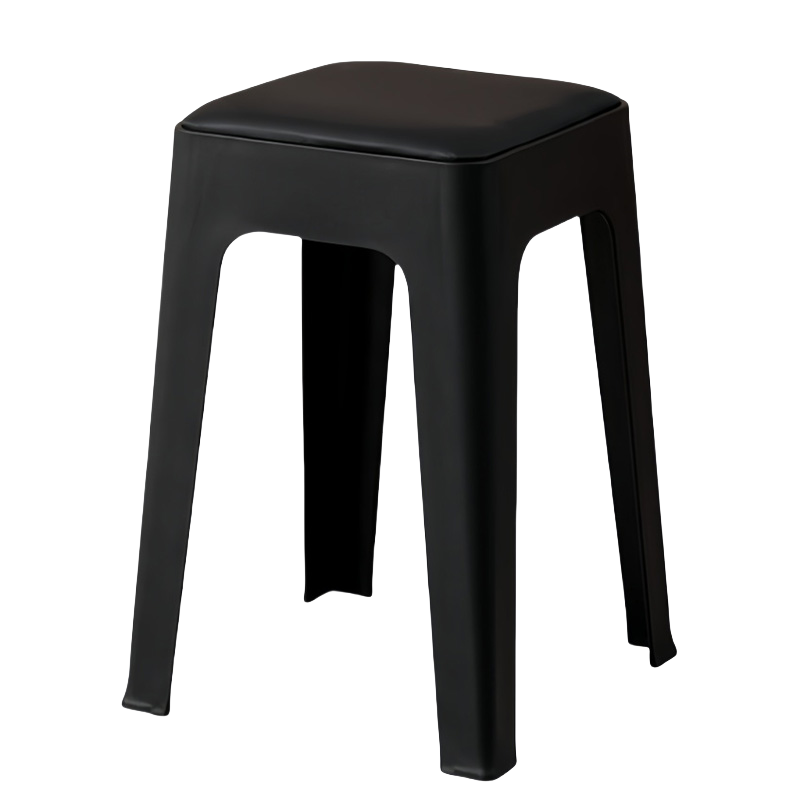 珂洋 塑料凳 软包(黑色) 个高清大图