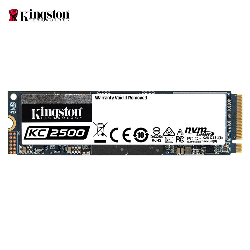 金士顿(Kingston) 2TB SSD固态硬盘 M.2接口(NVMe协议) KC2500系列