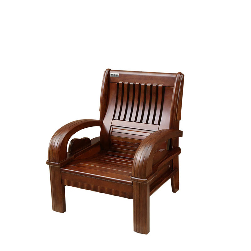 依琳达 实木沙发单人位 YLD-SF1 张高清大图