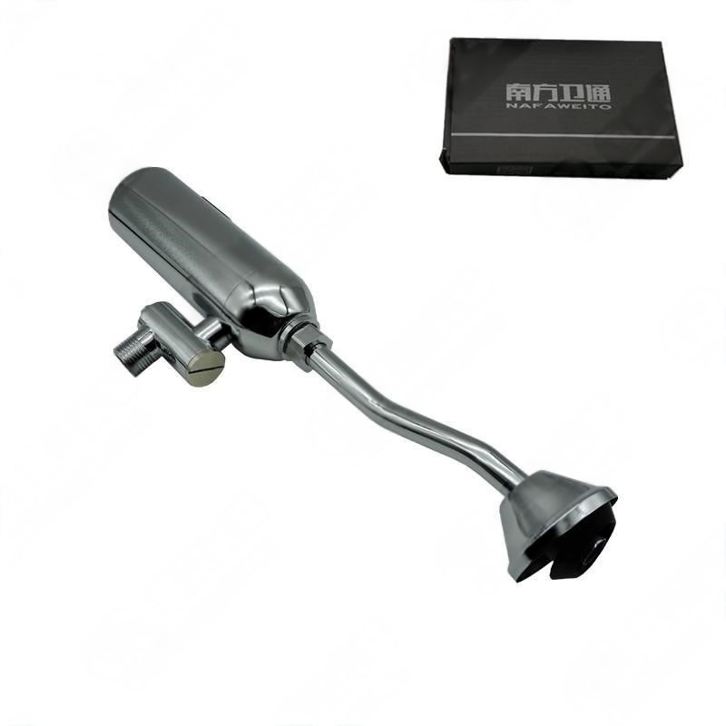 南方卫通 自动感应冲水器 明装小便池感应器冲水阀 直流电池款上进水/后进水 接口4分 个(铜入墙式2103高清大图