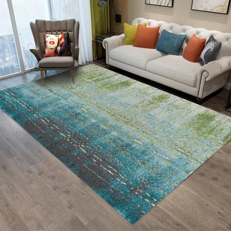 美帮汇北欧式客厅地毯卧室床边定制机洗榻榻米大地毯加厚厅地毯垫 多尼尔水墨生生不息 300×400厘米（五天左右发货，包德邦）