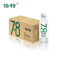 倍特天然苏打水350ml*24瓶整箱 无糖无气弱碱性水 小瓶装天然矿泉水