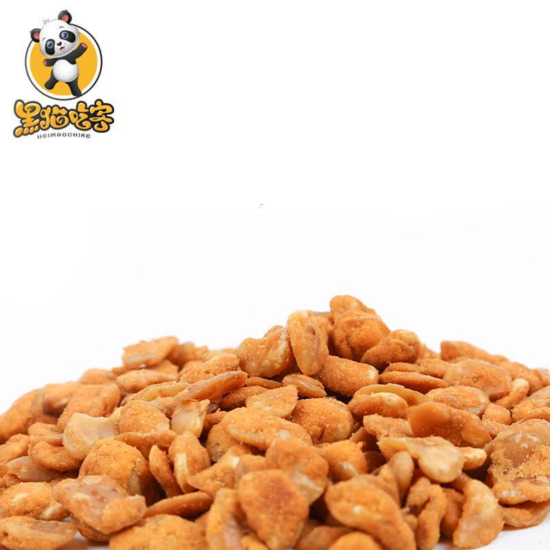 黑猫吃客蟹黄蚕豆210g/袋干果休闲蚕豆零食非散装坚果炒货图片