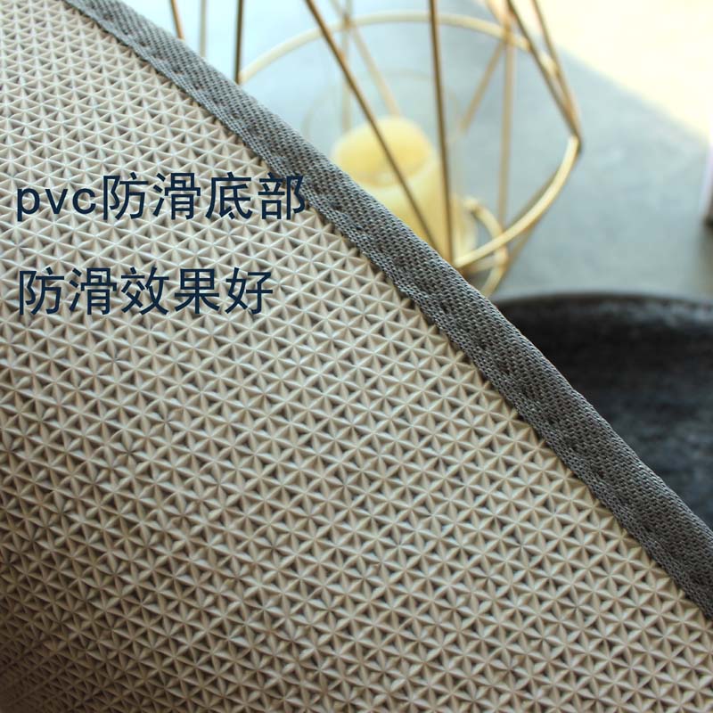 浴室地垫半圆形卡通淋浴房吸水防滑口垫耐脏可水洗家用脚垫卫浴 三维工匠防滑垫高清大图