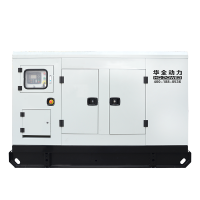 华全24kw小型家用柴油发电机组 降噪静音系列无刷免维护水冷柴油发电机 24千瓦三相交流全铜永磁发电机组220v380v