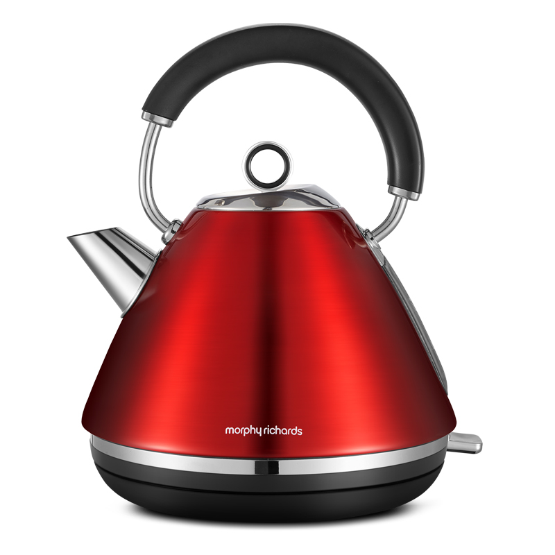 摩飞电器(MORPHY RICHARDS) 电热水壶 家用304不锈钢烧水壶红色 MR7076A